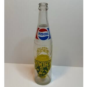 Pepsi Commemorative Bottle 1975 NASL Tampa Bay Rowdies